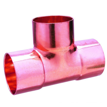 EN Standard Water Plumbing Copper Tee CxCxC